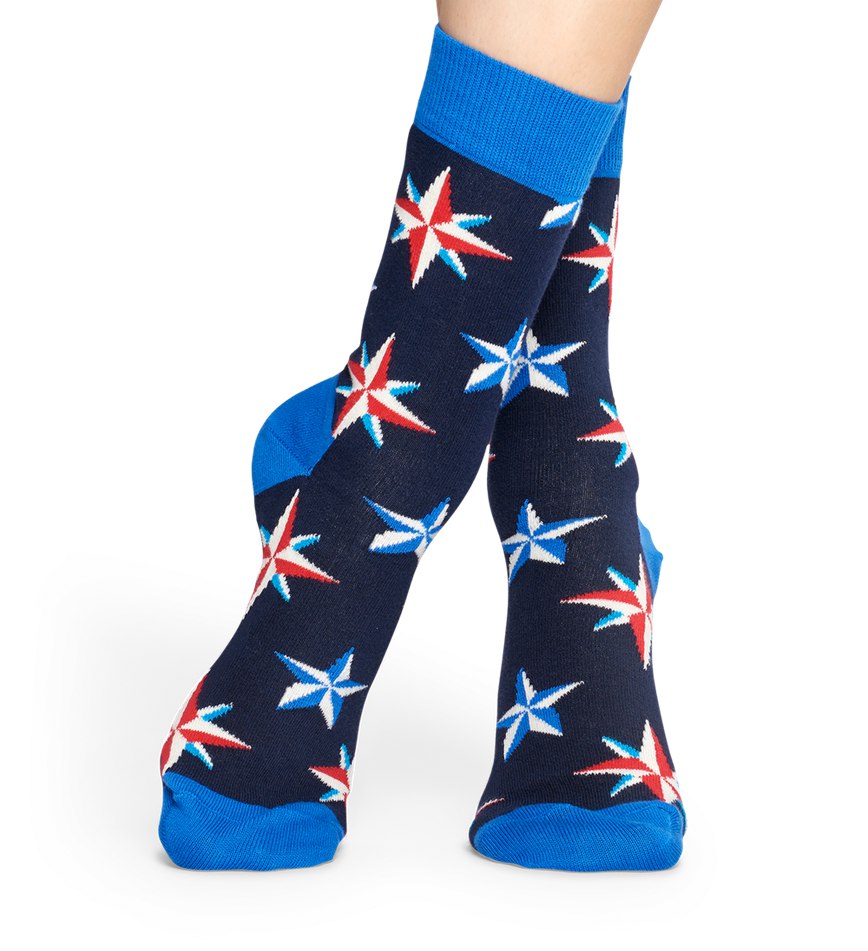 Chaussette Happy Socks Nautical Star | JBC-9676275