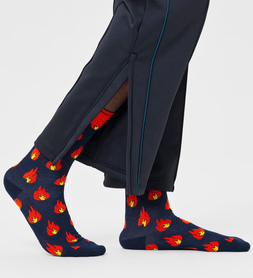 Chaussette Happy Socks Flames | PBK-2924947