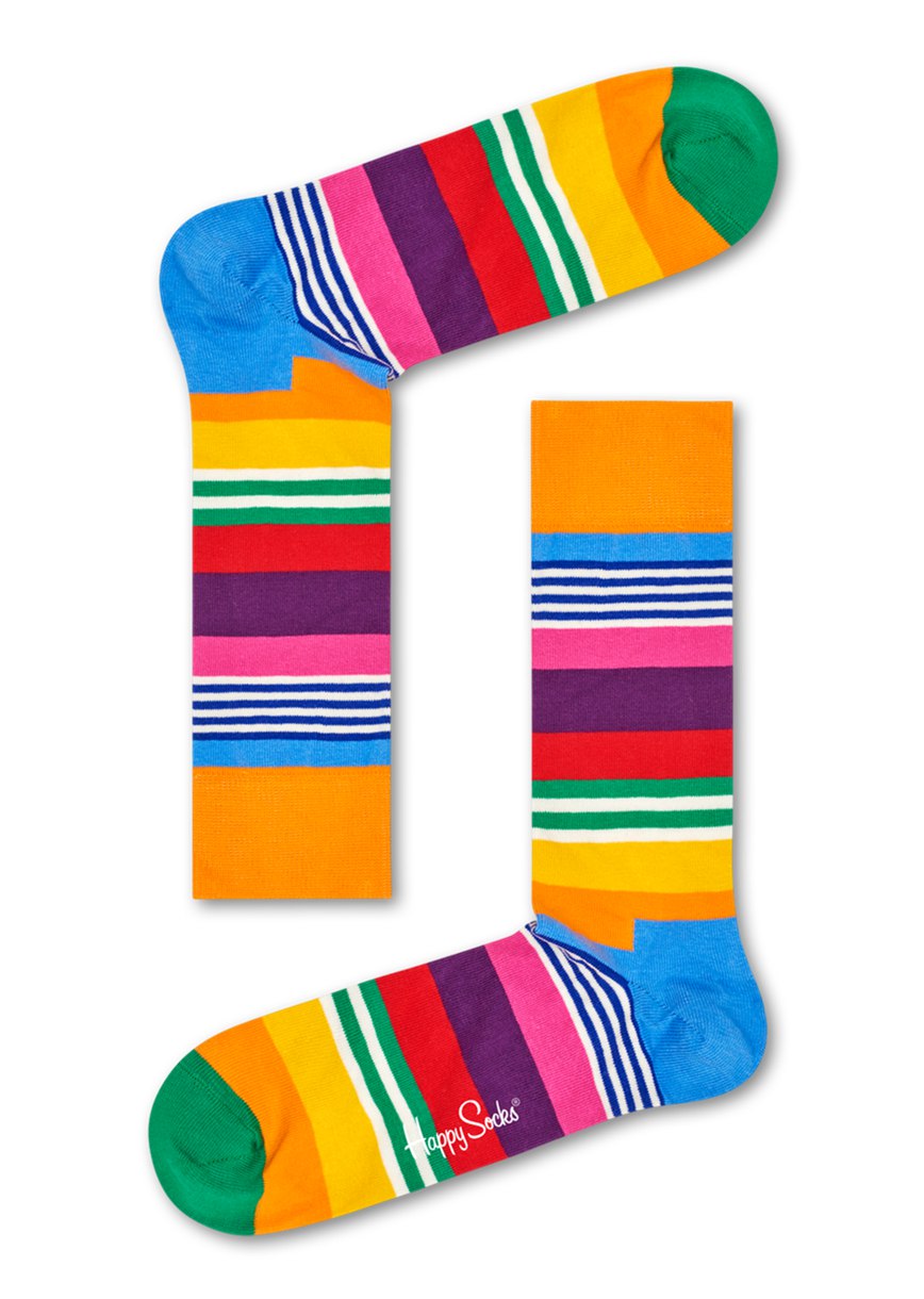 Chaussette Happy Socks Multi Stripe | HQP-9524025