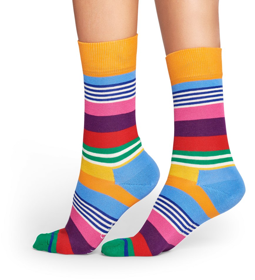 Chaussette Happy Socks Multi Stripe | HQP-9524025