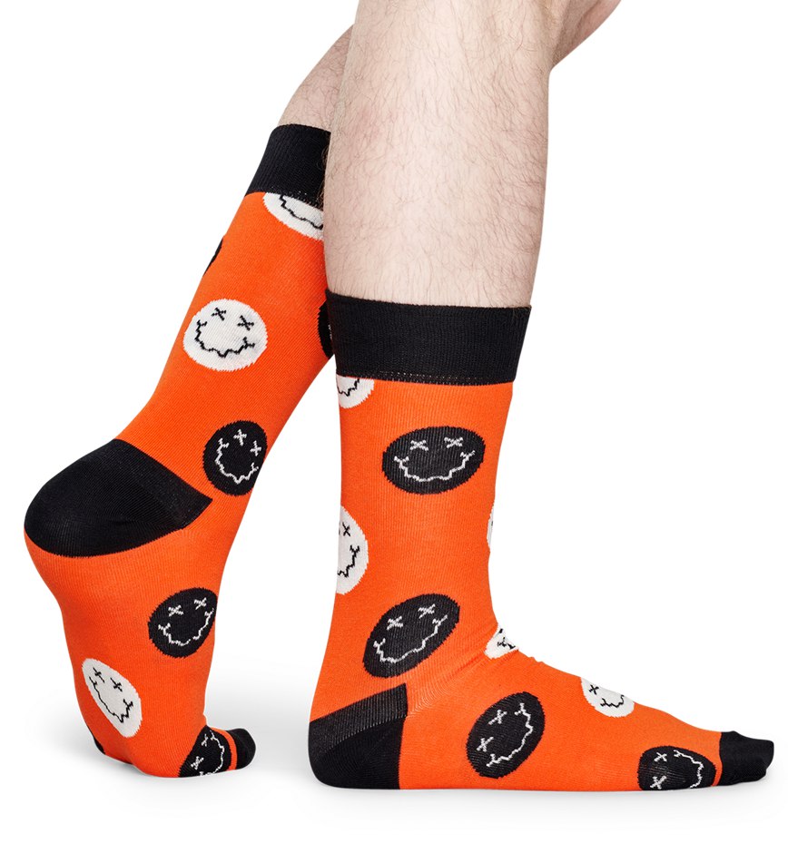 Chaussette Happy Socks Halloween Smiling | CWT-7996369