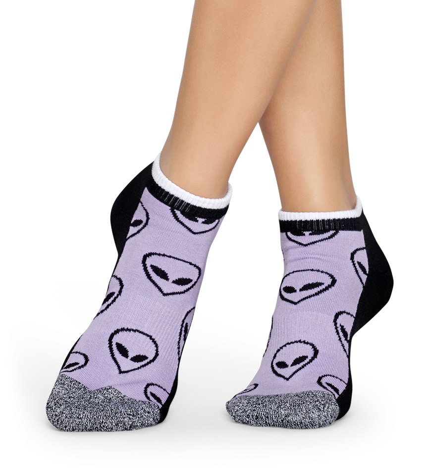 Chaussette Happy Socks Athletic Alien Low | NIH-4820833