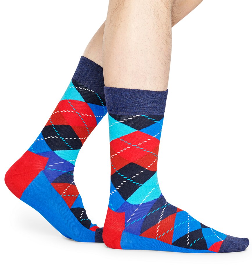 Chaussette Happy Socks Argyle | YMF-4613665