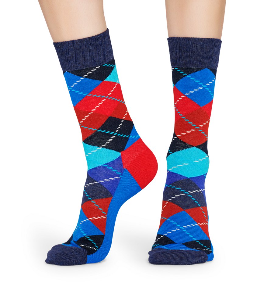 Chaussette Happy Socks Argyle | YMF-4613665