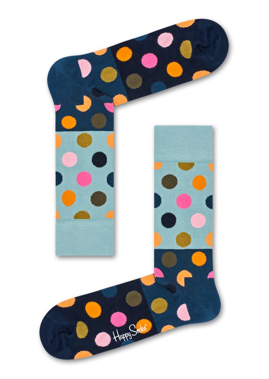 Chaussette Happy Socks Big Dot Block | ZPE-8671386