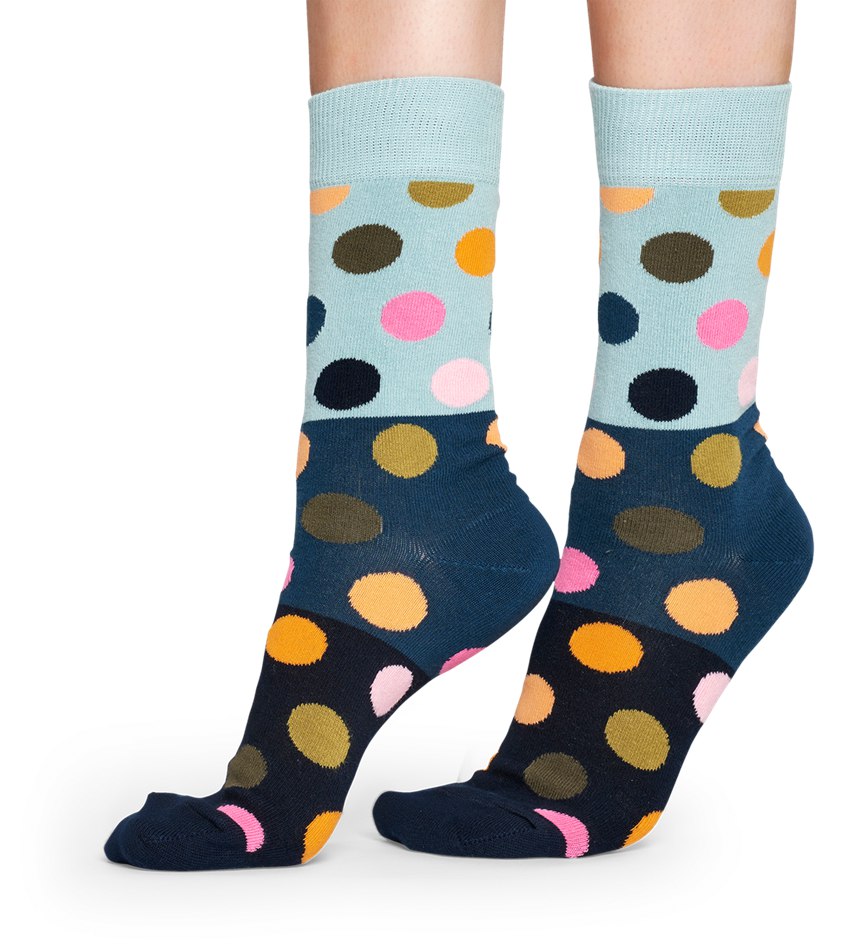 Chaussette Happy Socks Big Dot Block | ZPE-8671386