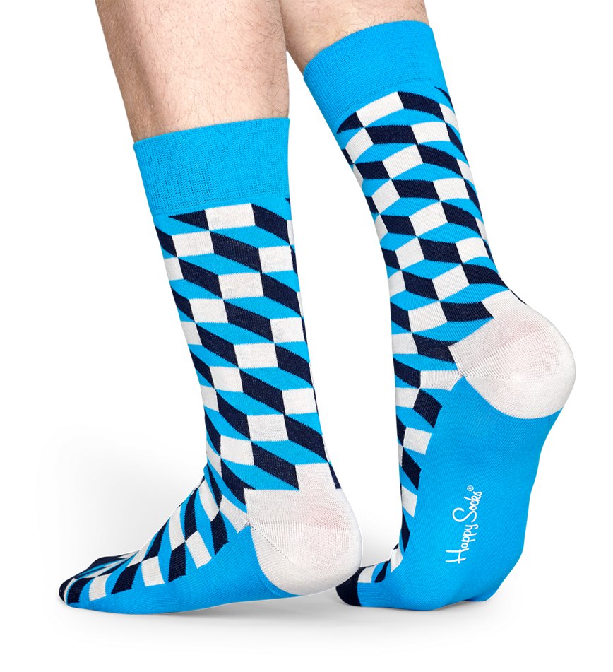 Chaussette Happy Socks Filled Optic | ATT-5855363