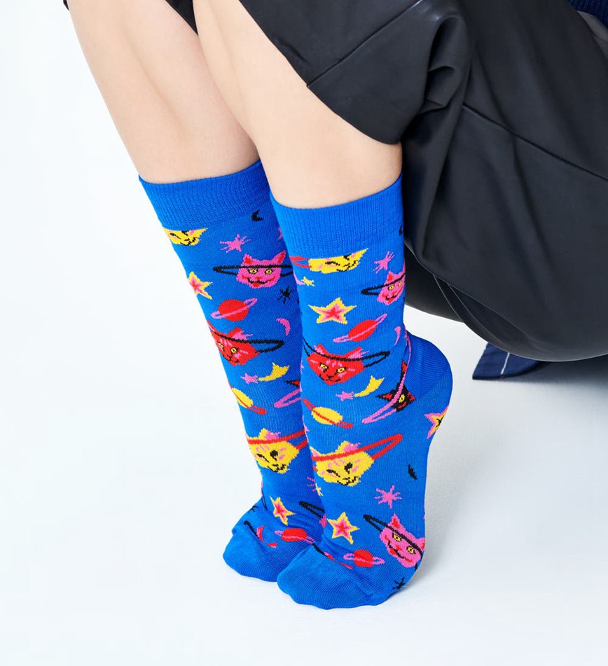 Chaussette Happy Socks Space Cat | VRJ-6640689