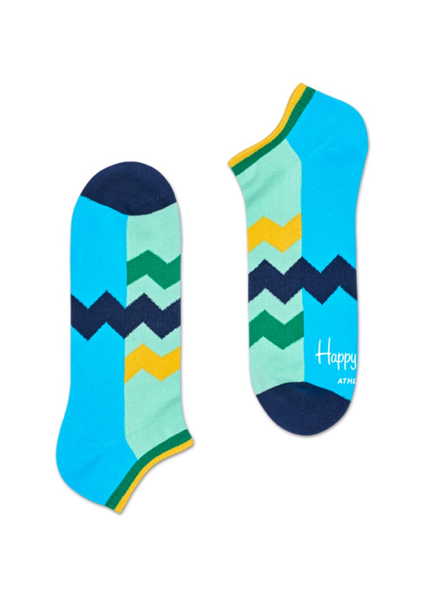 Chaussette Happy Socks Athletic Zig Stripe Low | RSH-1151920