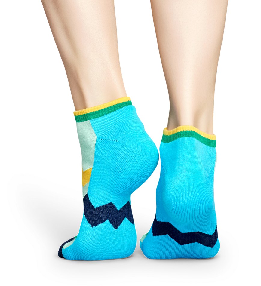 Chaussette Happy Socks Athletic Zig Stripe Low | RSH-1151920