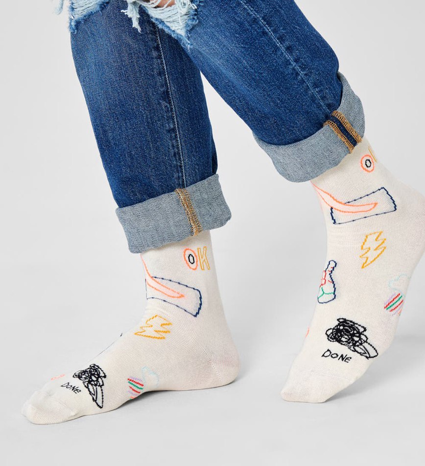 Chaussette Happy Socks Good Times | DLM-1851110