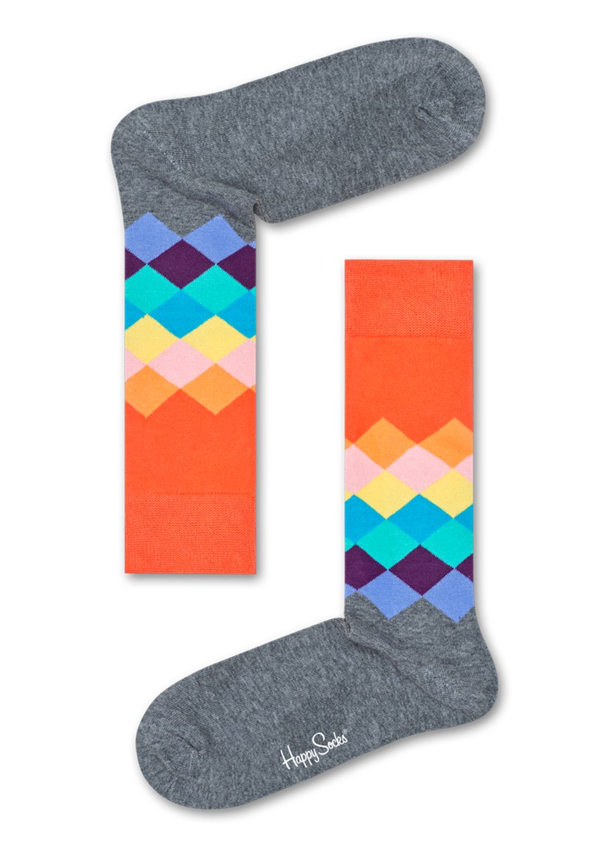 Chaussette Happy Socks Faded Diamond | WHP-9110055