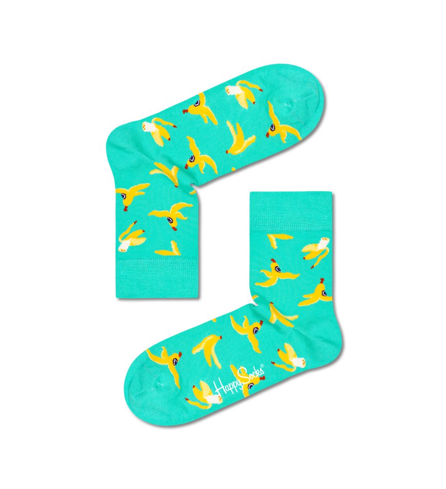 Chaussette Happy Socks Banana Break 1/2 Crew | BSY-6150032