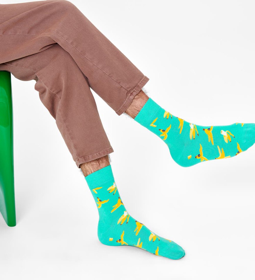 Chaussette Happy Socks Banana Break 1/2 Crew | BSY-6150032