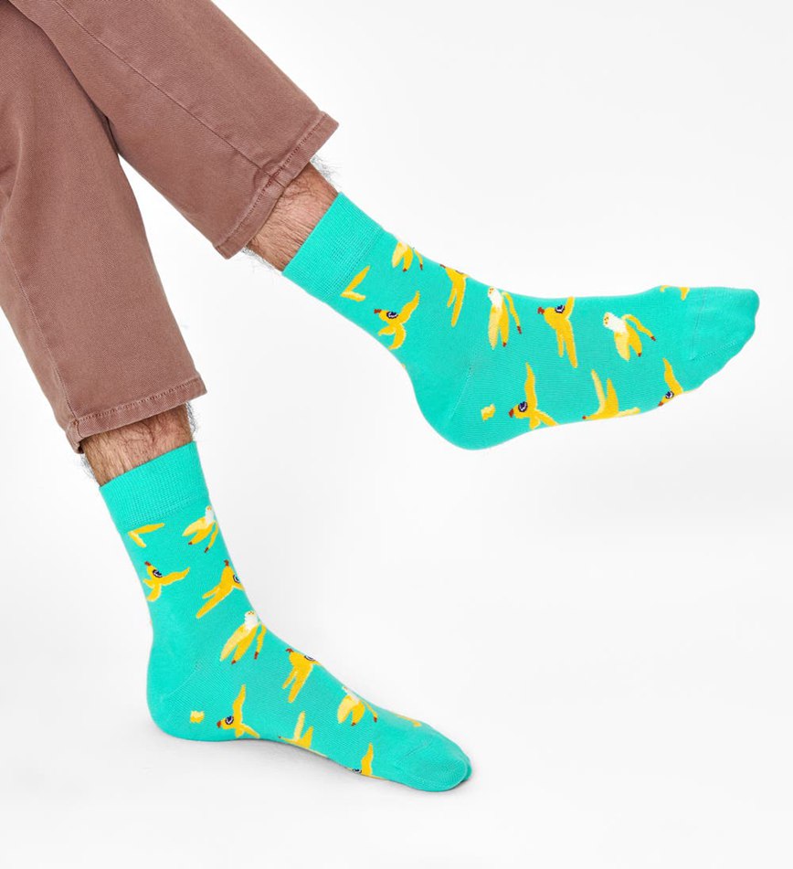 Chaussette Happy Socks Banana Break 1/2 Crew | BSY-6150032