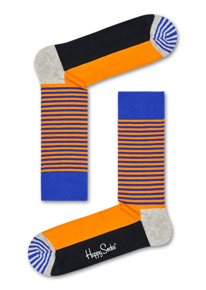 Chaussette Happy Socks Half Stripe | NJR-2456692