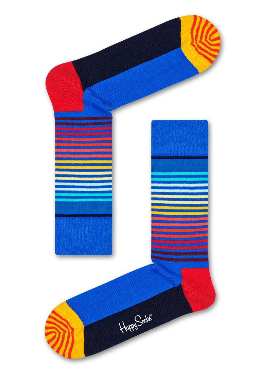 Chaussette Happy Socks Half Stripe | TVD-8941659