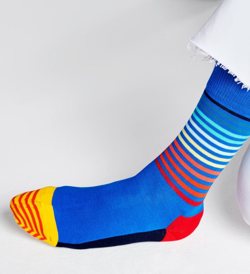 Chaussette Happy Socks Half Stripe | TVD-8941659