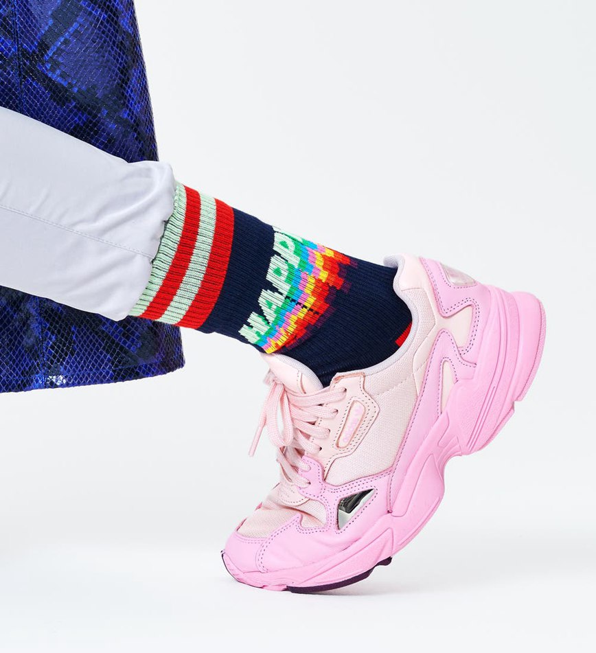 Chaussette Happy Socks Athletic Happy Crew | XPK-2118465