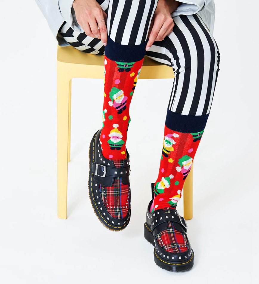 Chaussette Happy Socks Santa | HFT-0324183