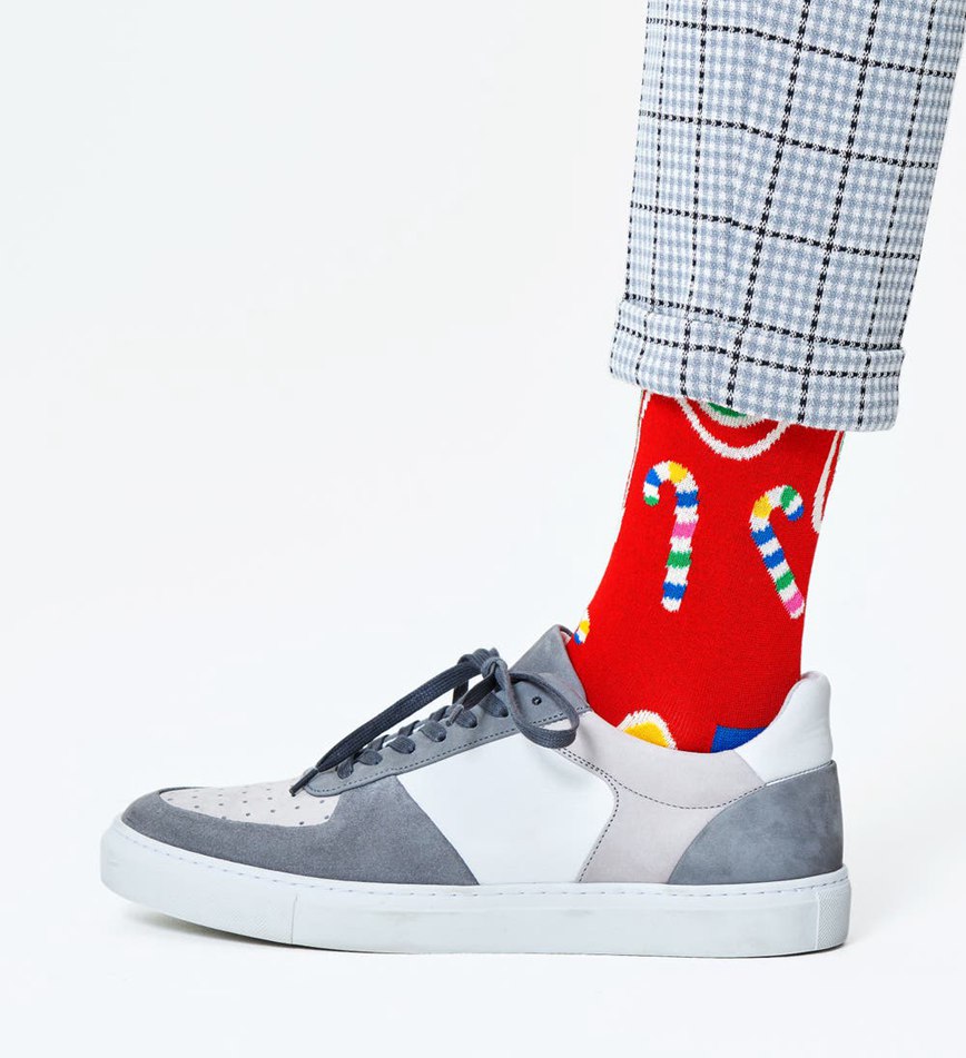 Chaussette Happy Socks Psychedelic Candy Cane | DZS-6895302