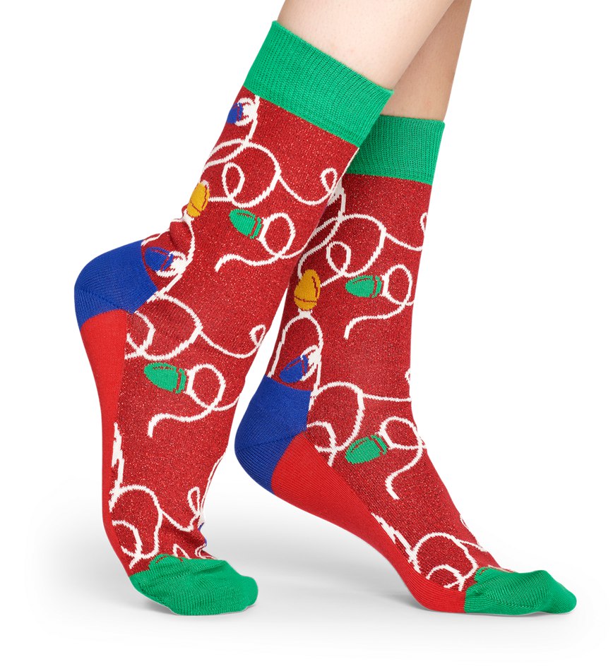 Chaussette Happy Socks Holiday Lights | OWU-9067218