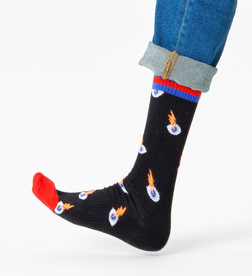 Chaussette Happy Socks I See You Thin Crew | WVC-1785818