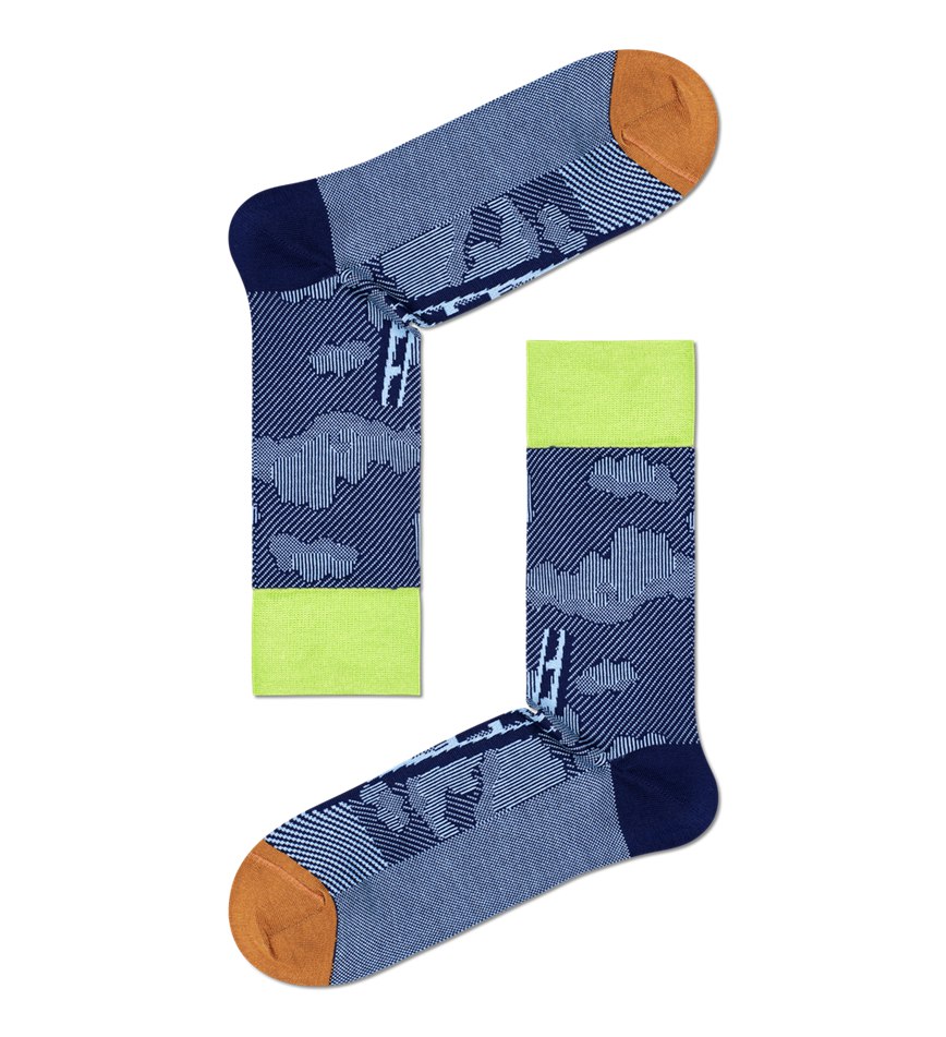 Chaussette Happy Socks Dressed Ladder Crew | VNZ-9911773