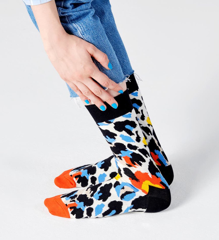 Chaussette Happy Socks Leopard | GTR-6282690