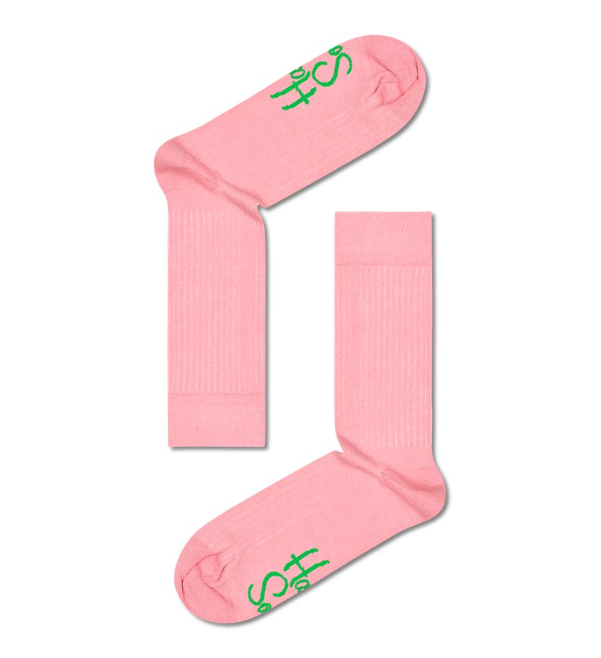 Chaussette Happy Socks Solid Rib | BVK-4332662