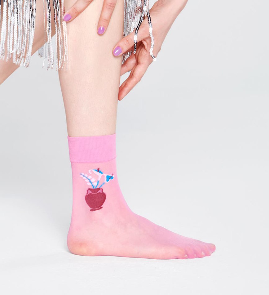 Chaussette Happy Socks Linn Ankle | ICL-1155579