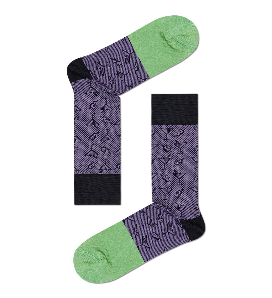 Chaussette Happy Socks Dressed Martini Crew | JUV-6133298