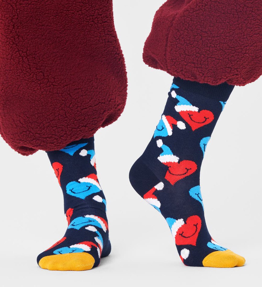 Chaussette Happy Socks Santa Love Smiling | VFZ-2455101