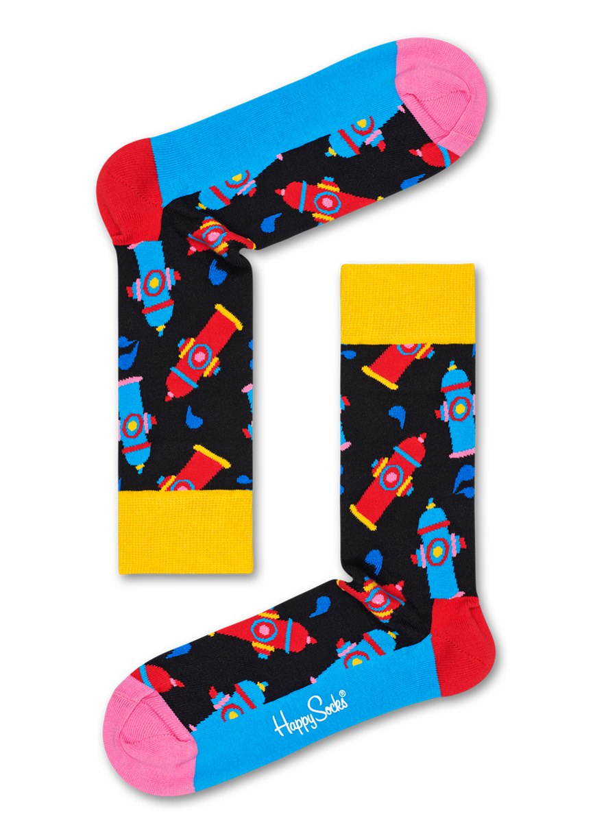 Chaussette Happy Socks New York Edition Fire Hydrant | MCA-4156265