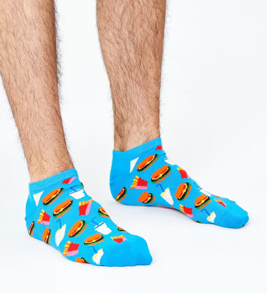 Chaussette Happy Socks Hamburger Low | RBW-1285880