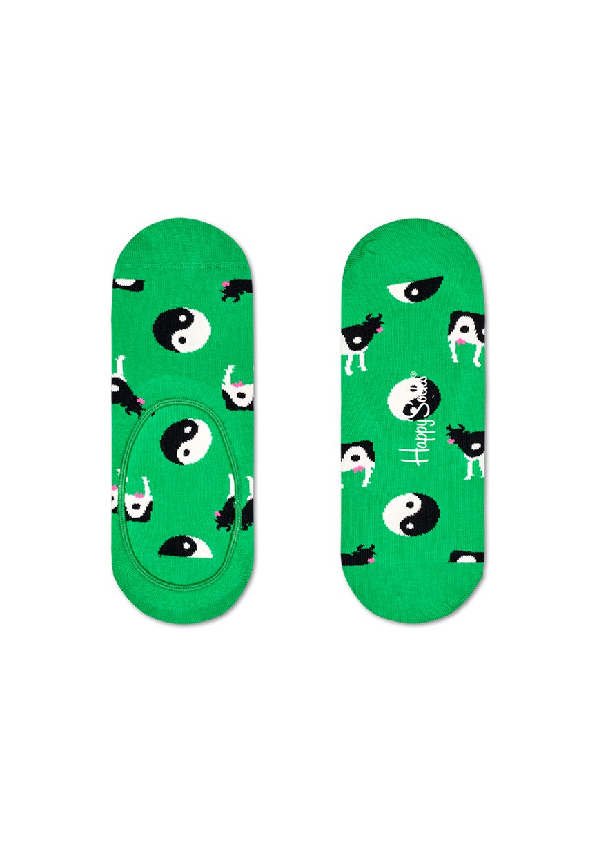 Chaussette Happy Socks Yin Yang Cow Liner | HVJ-8627906