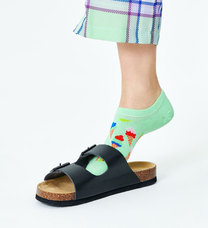 Chaussette Happy Socks Ice Cream No Show | NZU-9517063