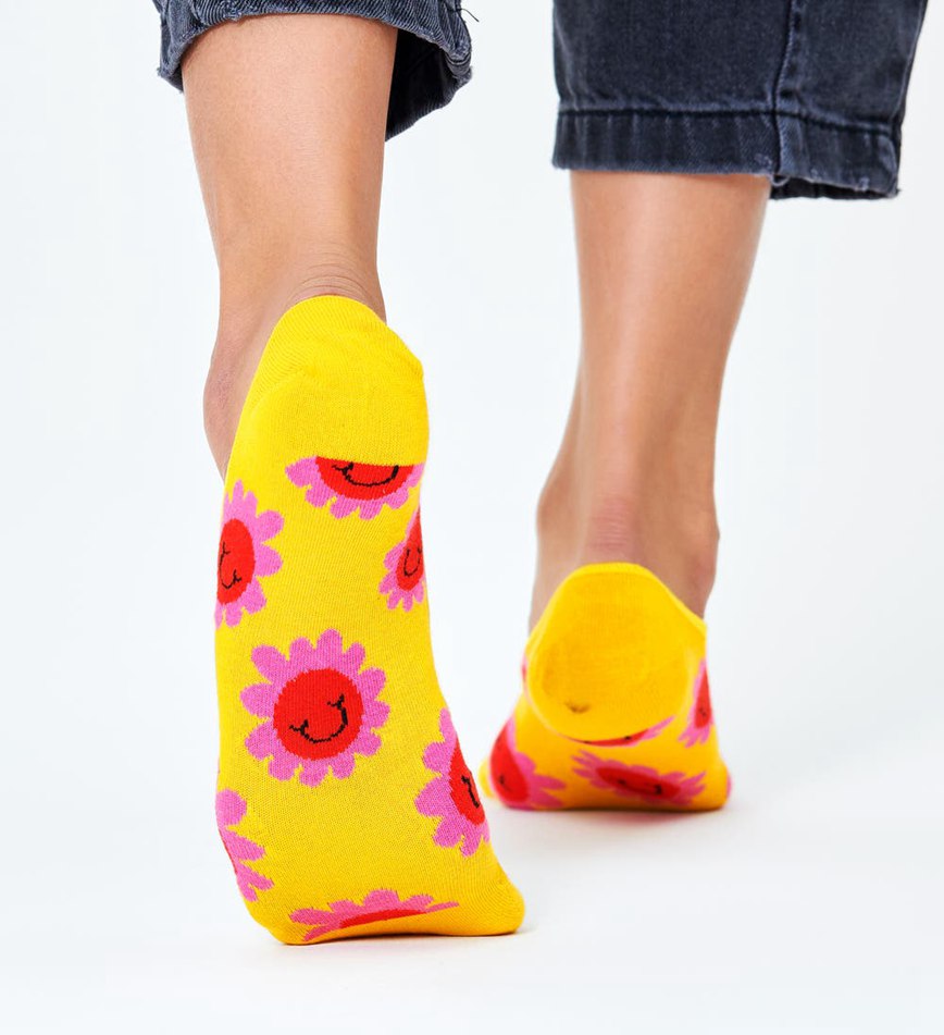 Chaussette Happy Socks Smiling Flower Liner | QHS-3840623