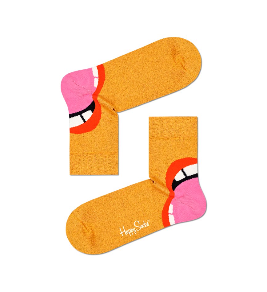 Chaussette Happy Socks Laugh Half Crew | CBI-0523297