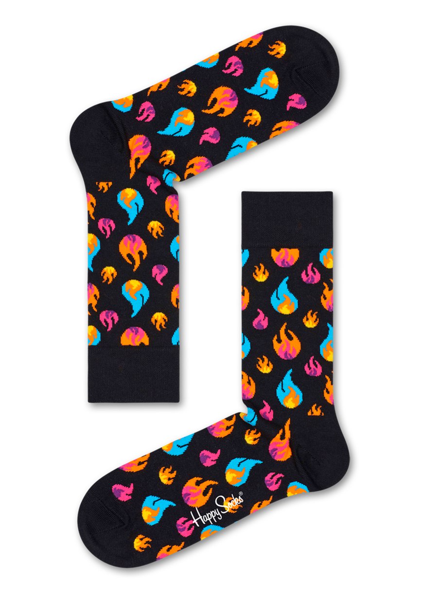 Chaussette Happy Socks Flames | YXF-0611652