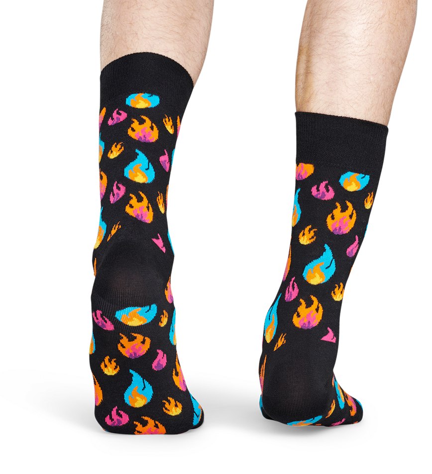 Chaussette Happy Socks Flames | YXF-0611652