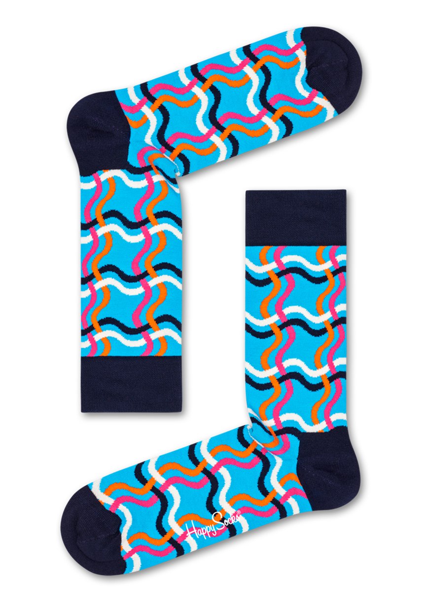 Chaussette Happy Socks Squiggly | AQU-7772727