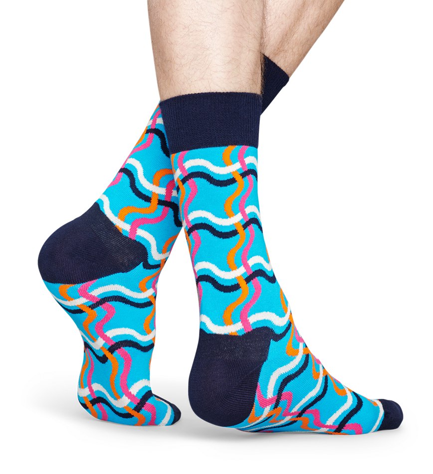 Chaussette Happy Socks Squiggly | AQU-7772727