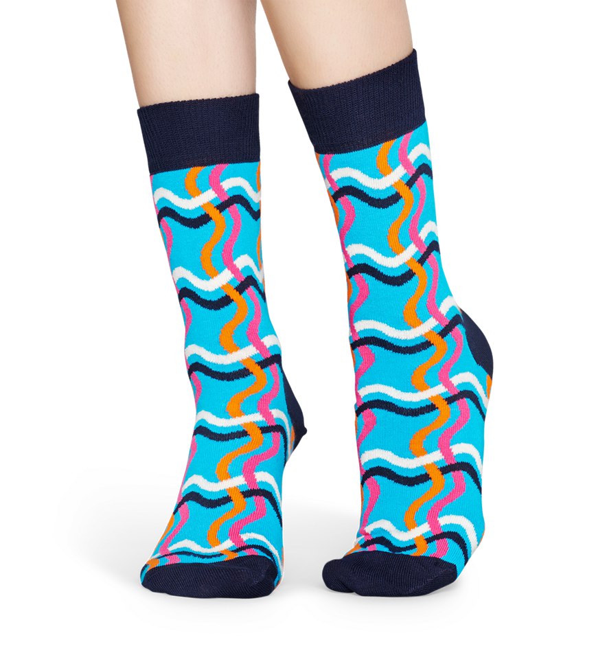 Chaussette Happy Socks Squiggly | AQU-7772727