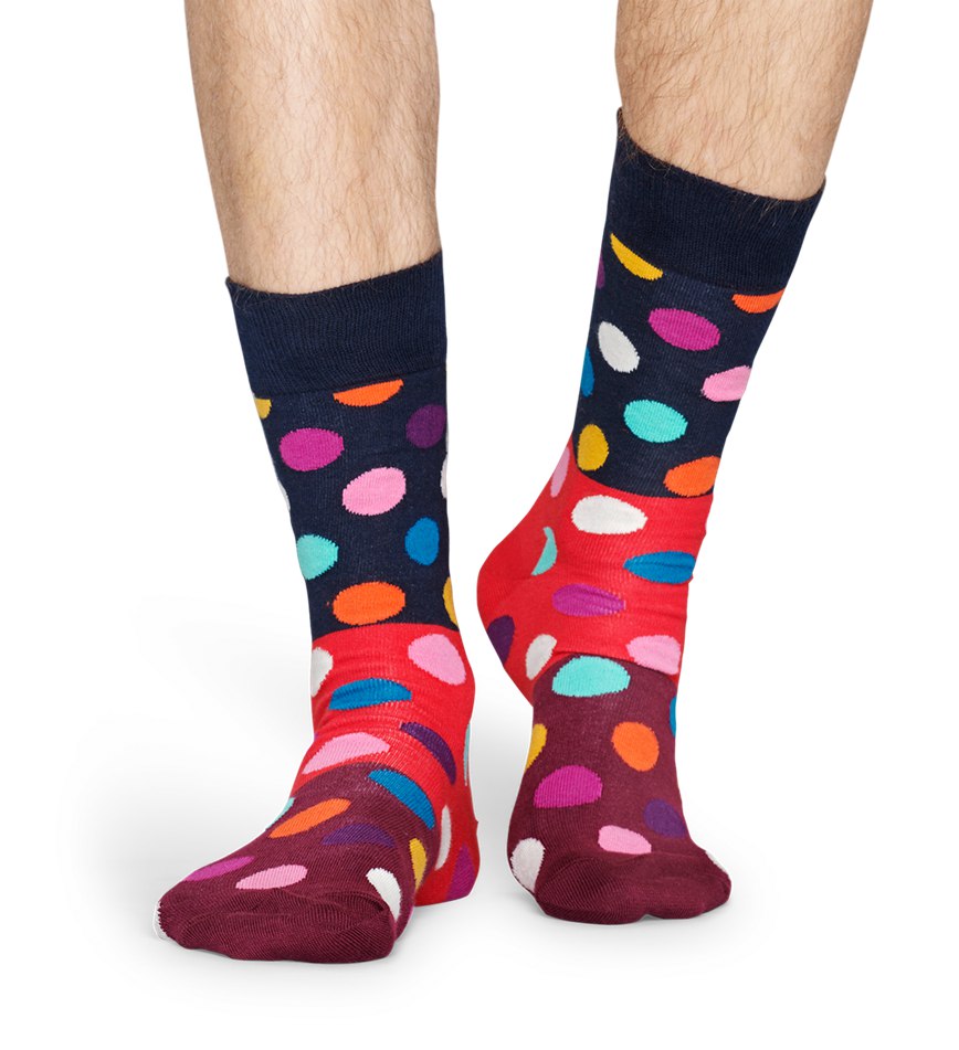 Chaussette Happy Socks Big Dot Block | SNJ-6443883