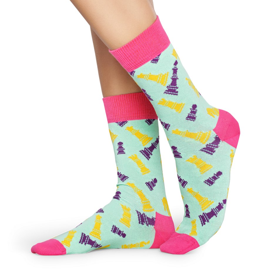 Chaussette Happy Socks Chess | VVT-3405096