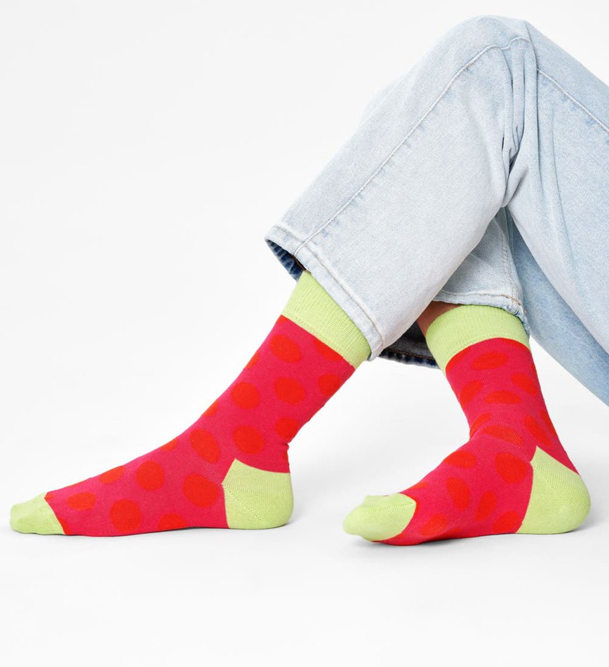 Chaussette Happy Socks Big Dot | UYK-7899362