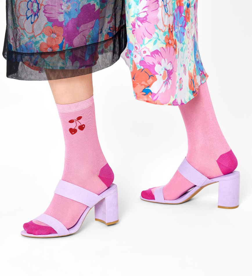 Chaussette Happy Socks Caroline Crew | PER-0464921