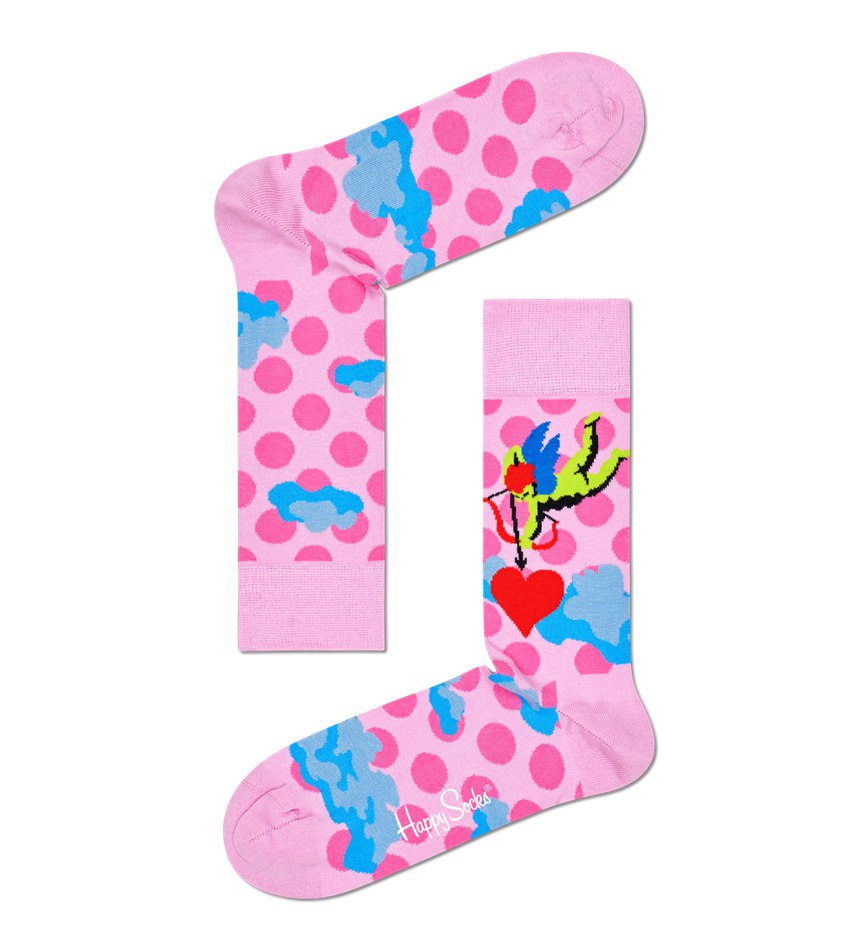 Chaussette Happy Socks Cupid With Heart | FVL-4352440