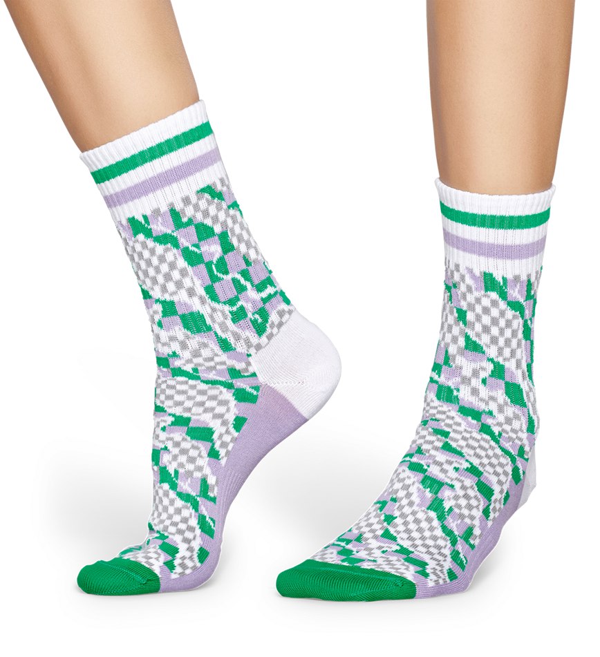 Chaussette Happy Socks Athletic Workspace Mid High | AOL-4289265